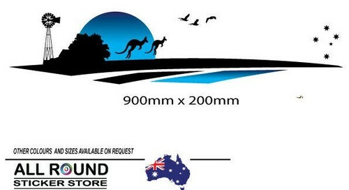 Kangaroo vehicle stripe - kangaroo,