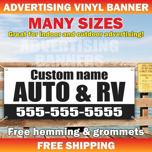 Auto advertising banner - auto, &