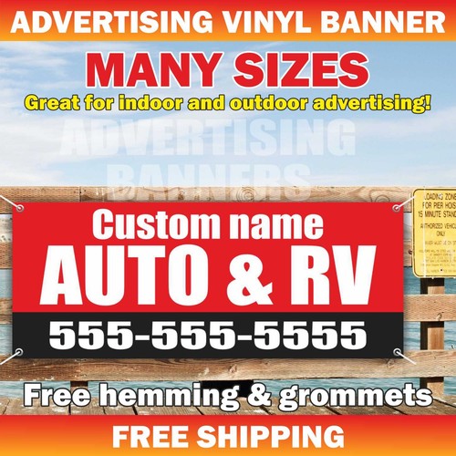 Auto advertising banner - advertising,